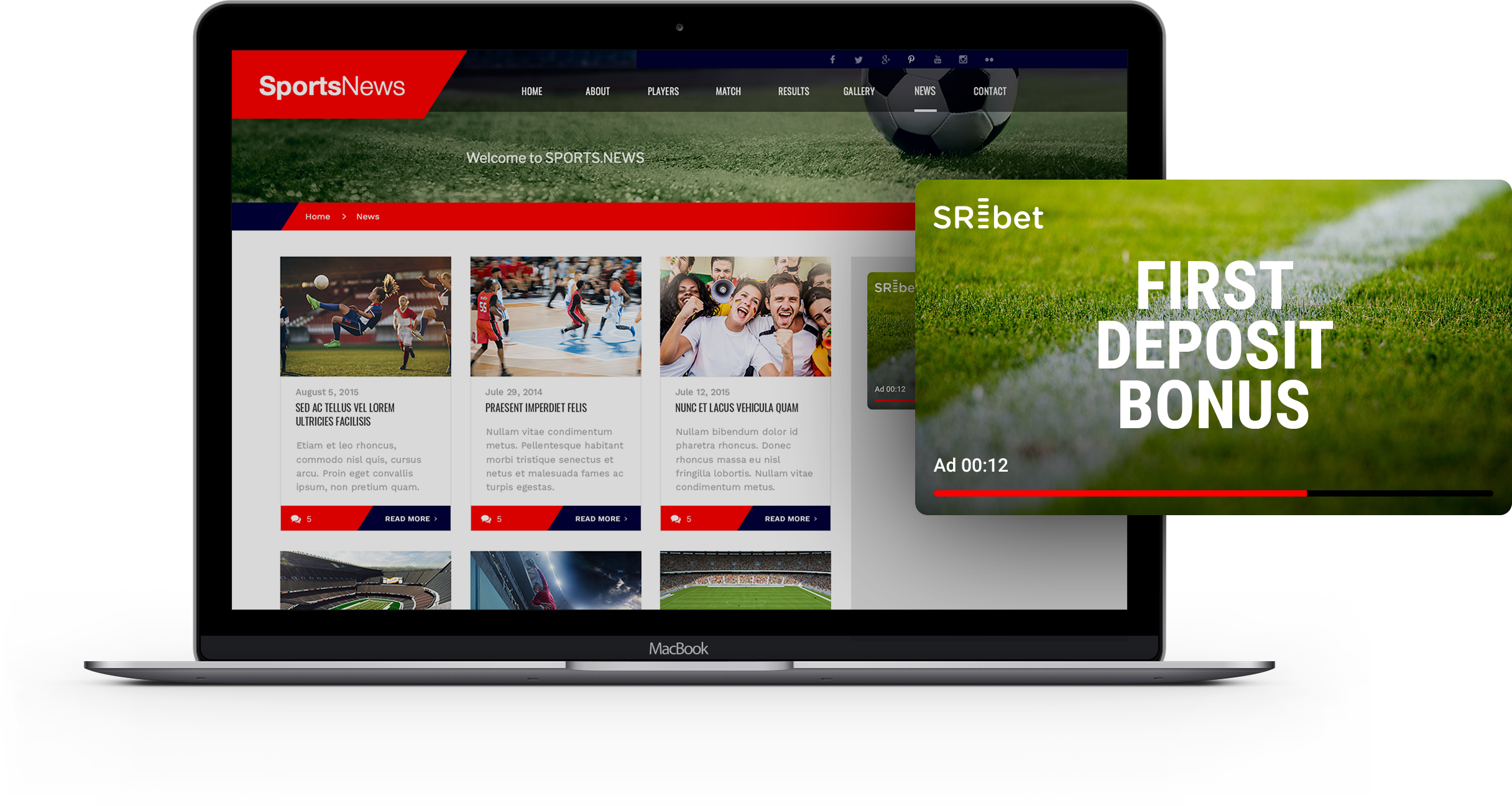 Sportradar - ad:s video preview visual